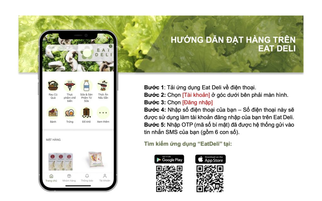 Eat Deli – Nơi Chỉ Bán Thực Phẩm Giá Ưu Đãi