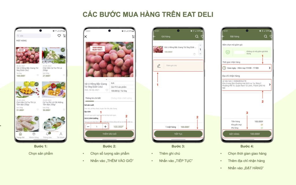 Eat Deli – Nơi Chỉ Bán Thực Phẩm Giá Ưu Đãi