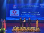 Ubofood- thành viên tập đoàn AnViet Group tự hào được vinh danh trong Top các Thương hiệu Việt Nam được lựa chọn và ưu tiên tin dùng năm 2022