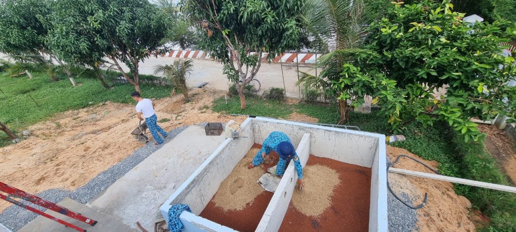 Xây dựng hệ thống xử lý nước ngầm tại lữ đoàn 189